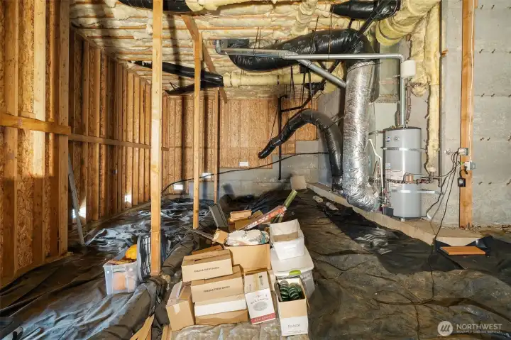 Furnace and recirculating instant on Hot water heater.