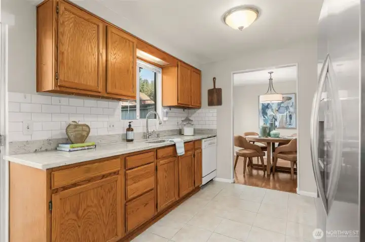 Tile floor