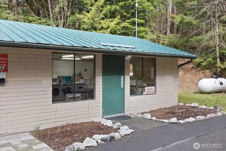 Laundry facilities.