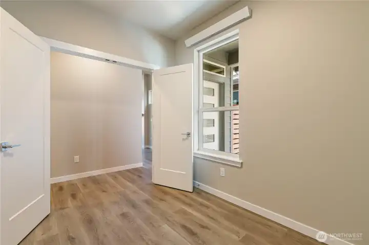 Bedroom #2 on main floor.   Pic for reference of like unit. 552 Northview is under construction.