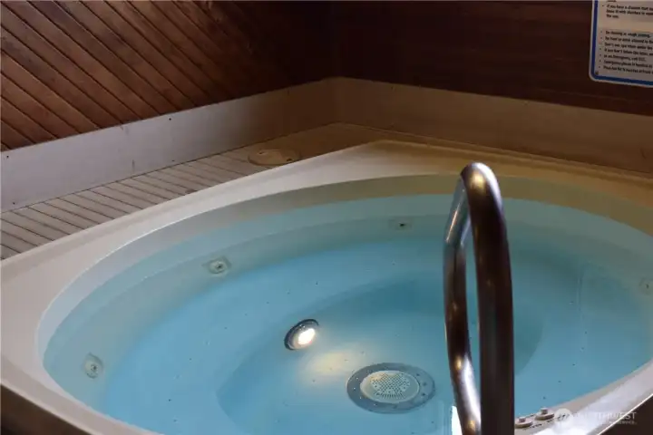Hot tub too!