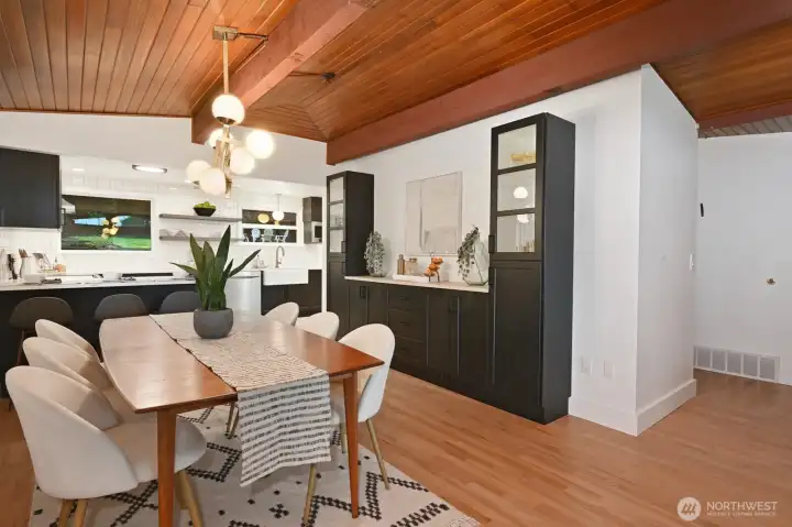 Dining room built ins