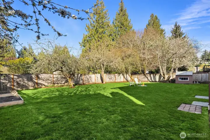 So very peaceful and private!