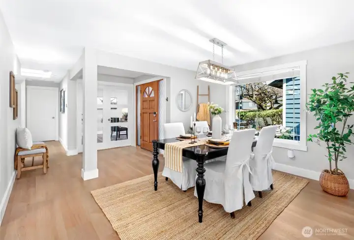 All new LVP floor throughout entire home.