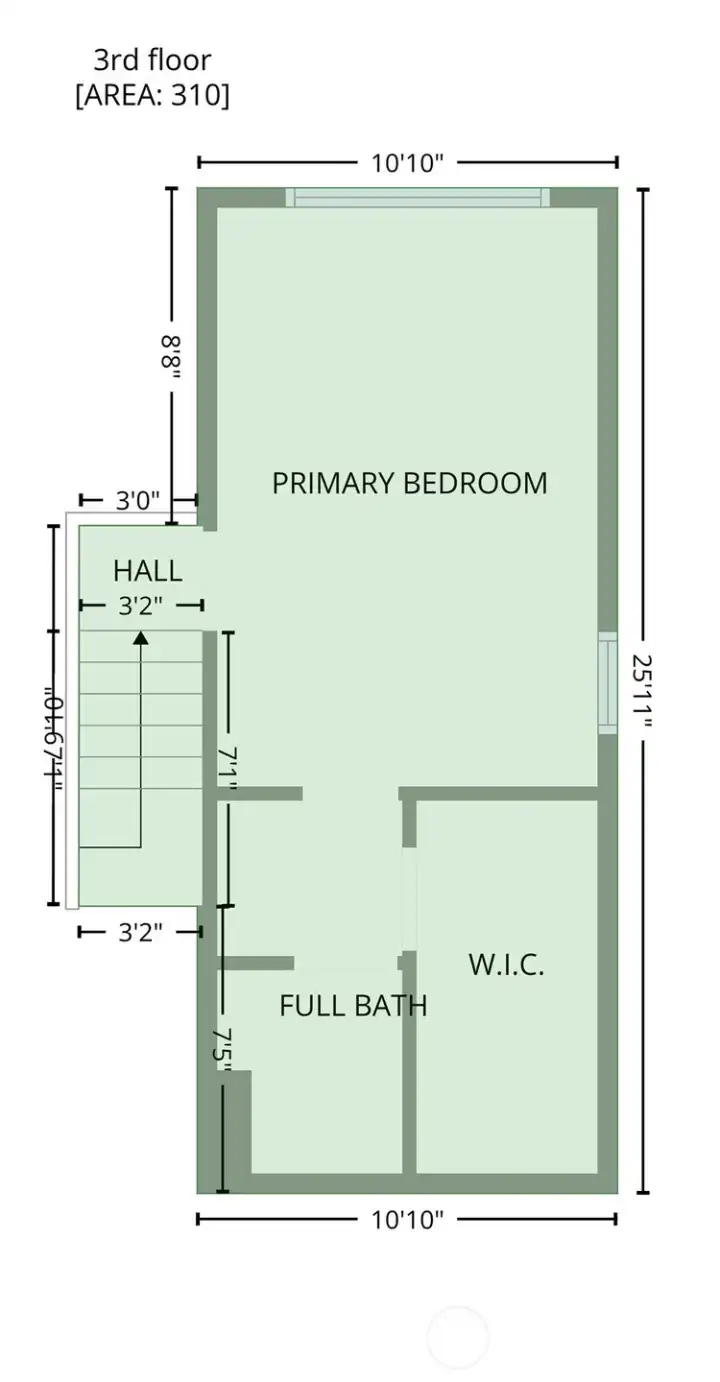 Upper Level Floor Plan
