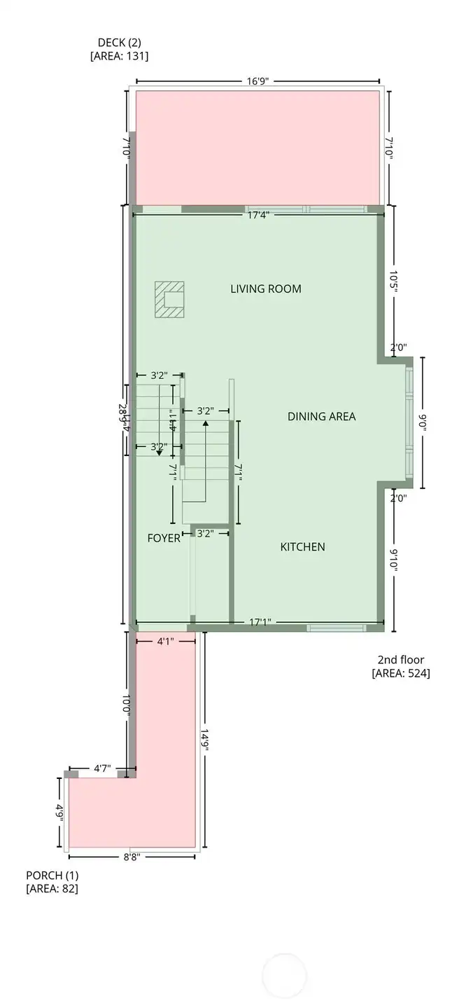 Main Level Floor Plan