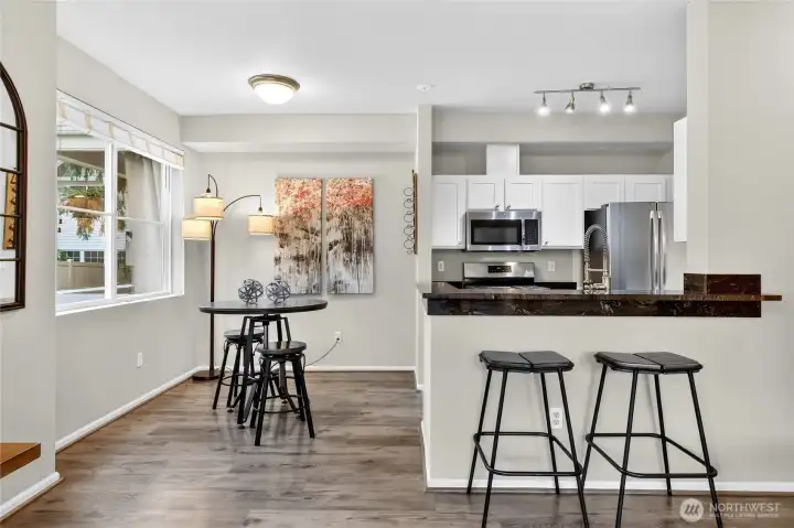 Updated Flooring and Paint throughout