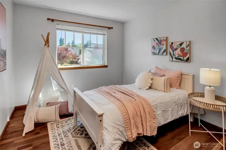 4 bedrooms - this one is upstairs