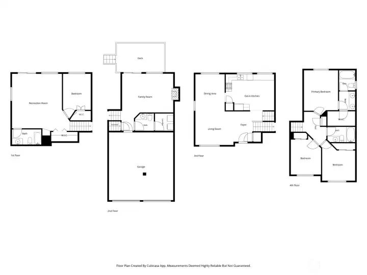 No hallways, so all square footage is usable