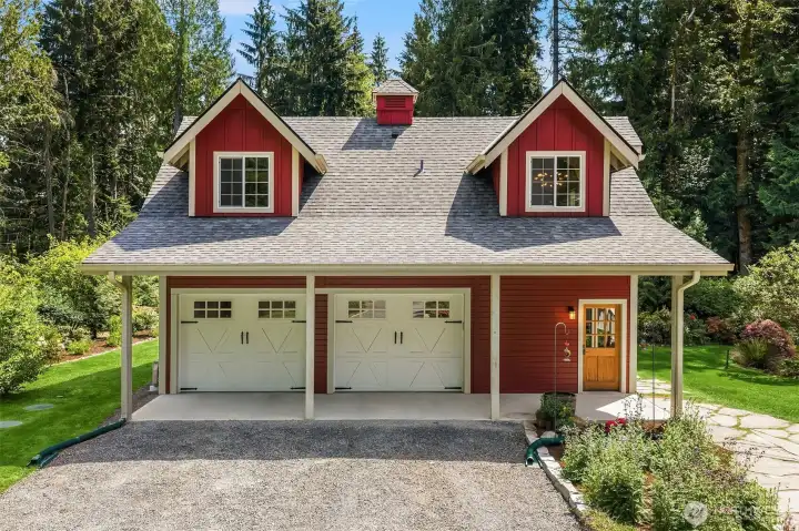 2 Car Garage with ADU Above