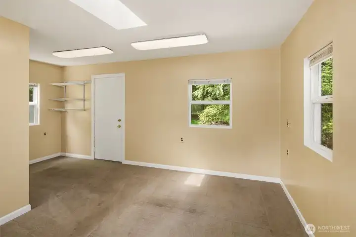 Inside Detached Office/Flex Space
