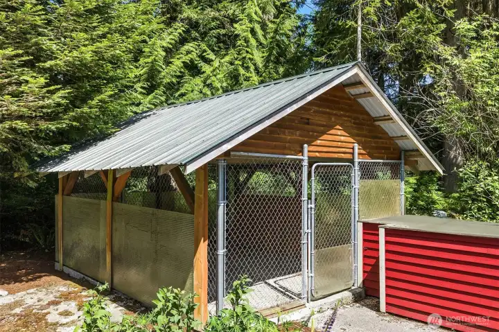 1 of the 2 Dog Kennels