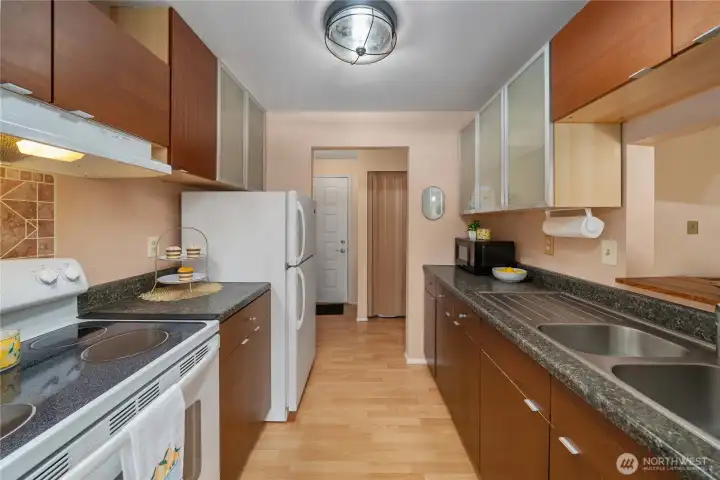 Updated cabinets from Ikea