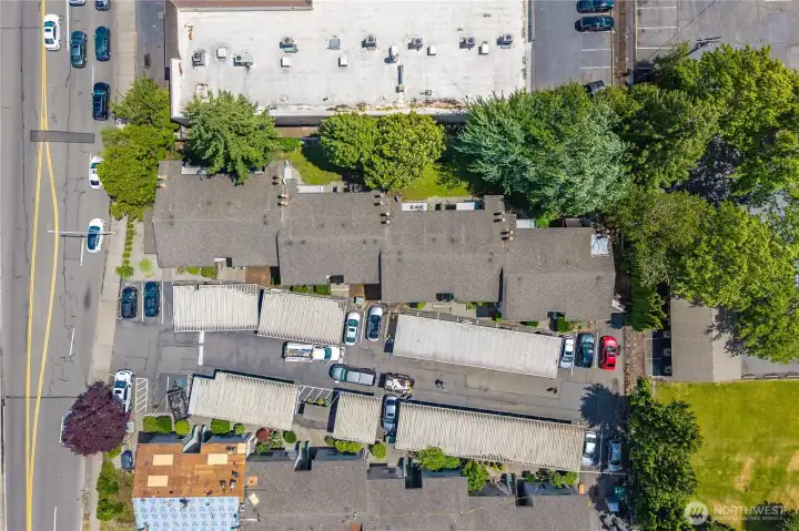 Aerial of Versailles Estates