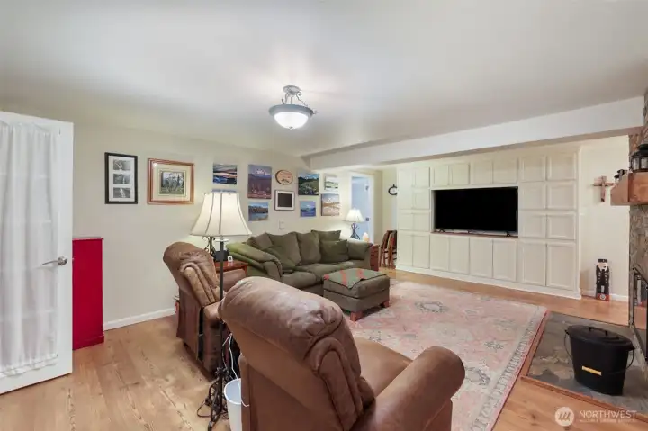 Family room - lower level Family room - lower level