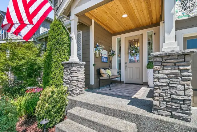 Welcoming Front Porch