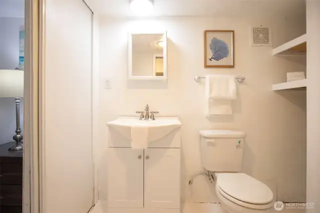 Downstairs bath