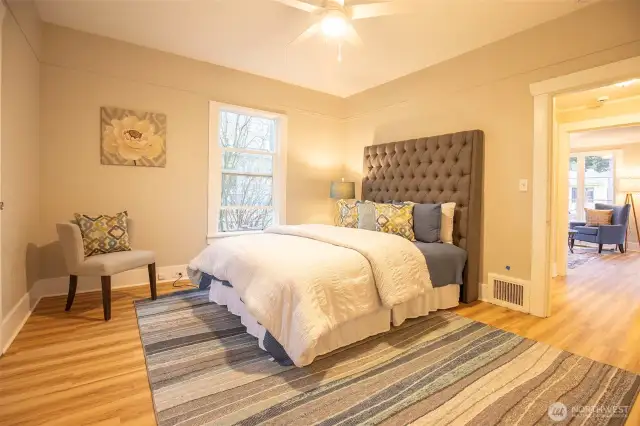 Bedroom on main floor