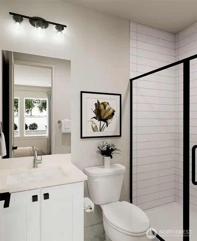 Guest Bath suite - Façade, Ext Colors, Interior Photos & Floor Plans for illustrative purposes only. Actual Facade, Ext Colors, Interiors & Floor Plans may differ.)