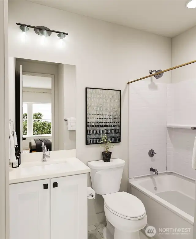 Bath suite- Façade, Ext Colors, Interior Photos & Floor Plans for illustrative purposes only. Actual Facade, Ext Colors, Interiors & Floor Plans may differ.)