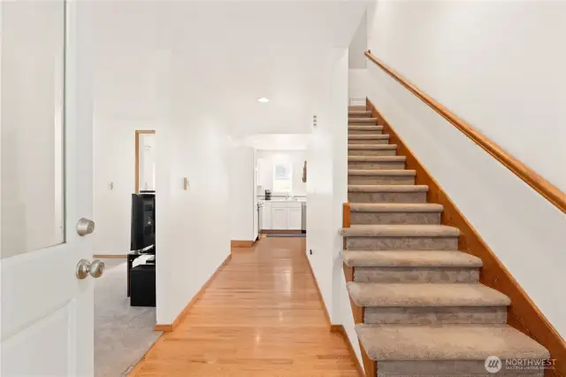 Bright and light entry