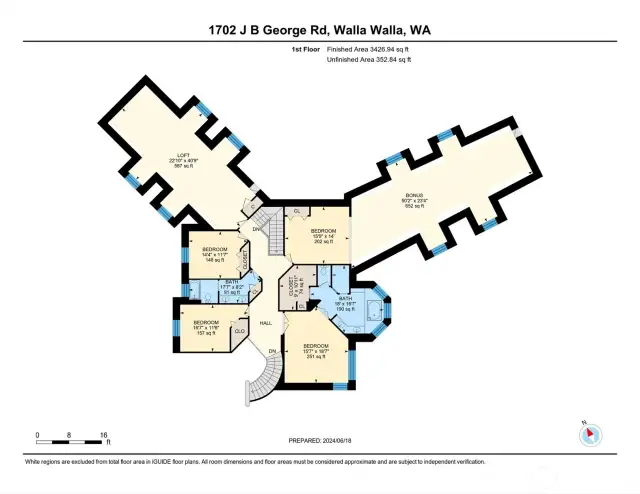Second Level Floorplan