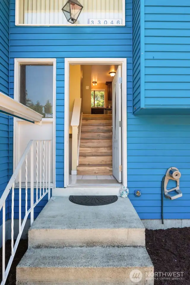Welcoming entryway