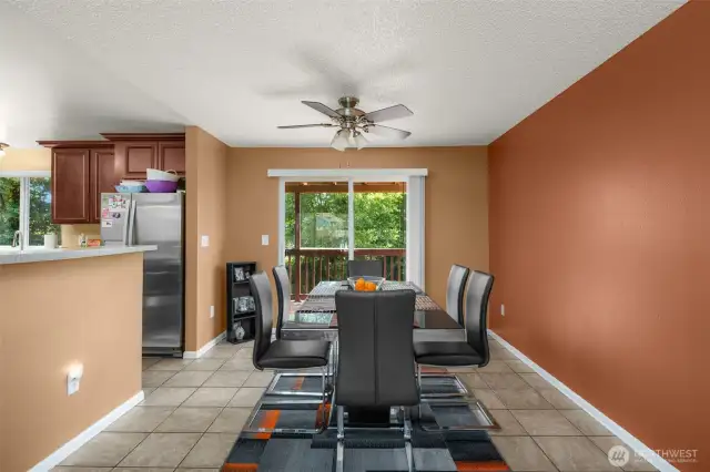 Formal dining space