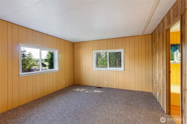 Master Bedroom with walk in closet