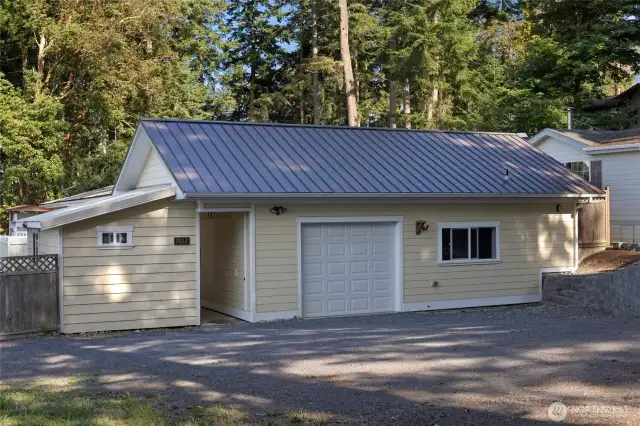 Driveway entrance