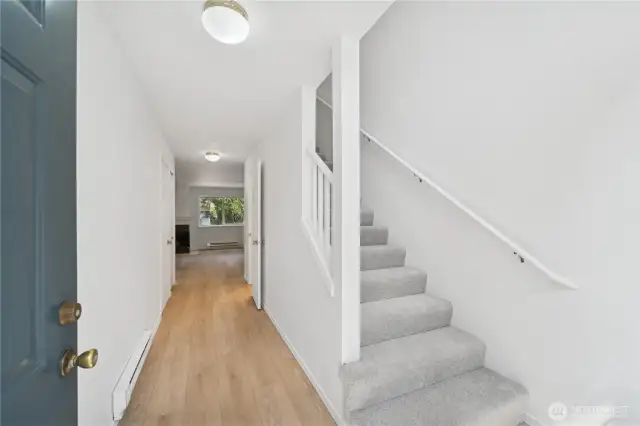 Entry - Townhome floor plan