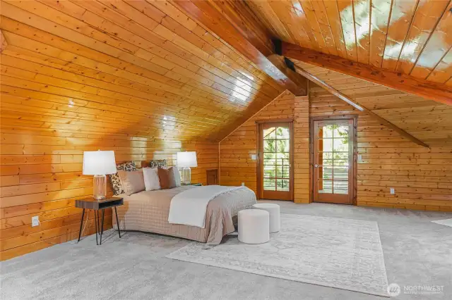 Primary loft bedroom