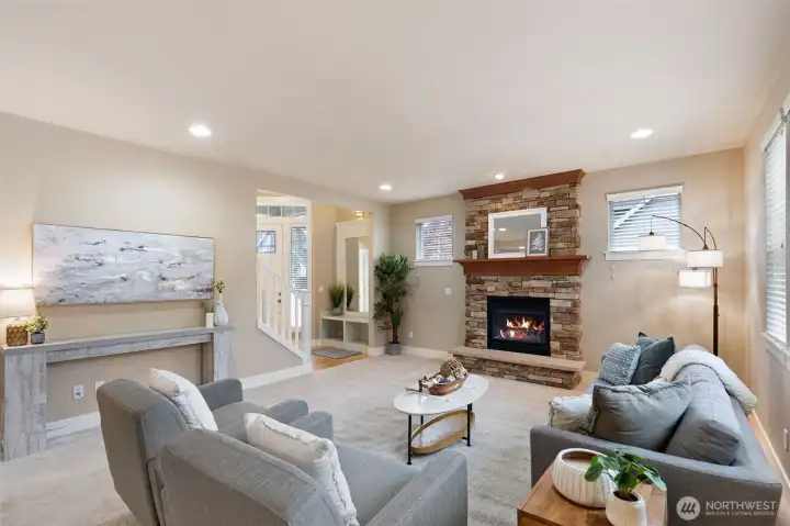 Great Natural Lighting throughout home