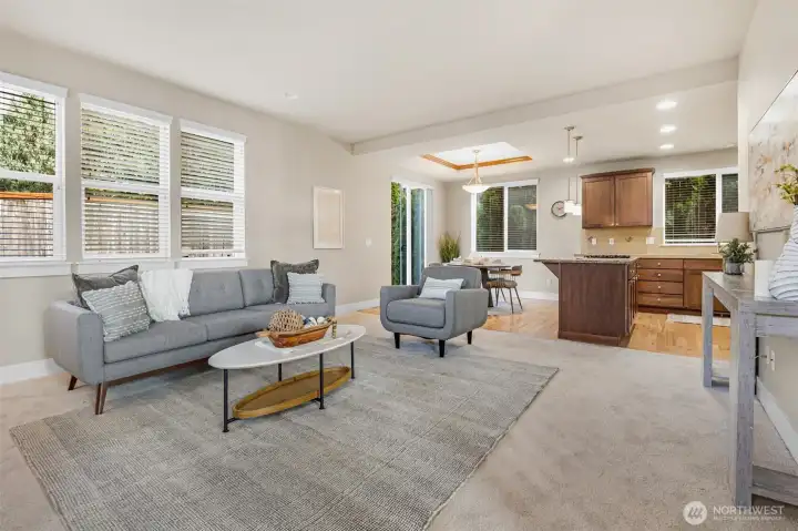 Open Concept Living Space