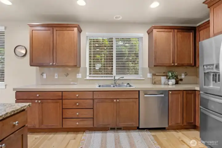 Light filled kitchen