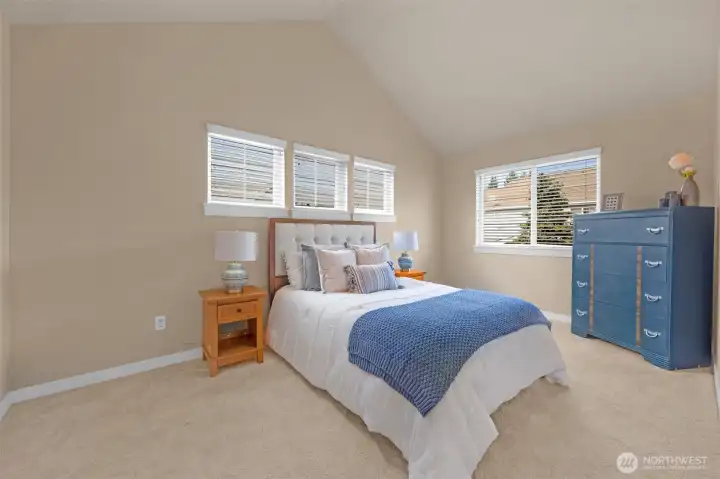 2nd Bedroom vaulted ceilings