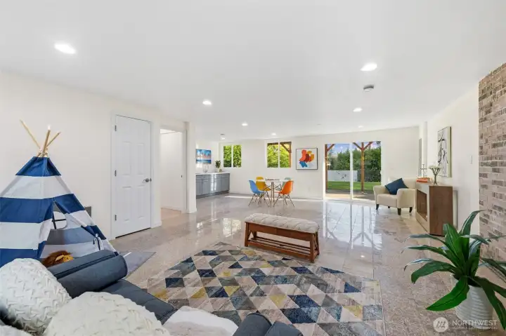 Recroom with 2nd Kitchen