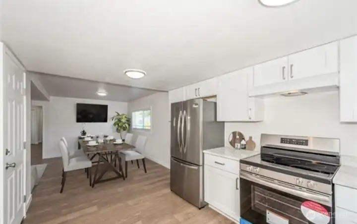 An inviting dining area designed to host special occasions and create lasting memories.