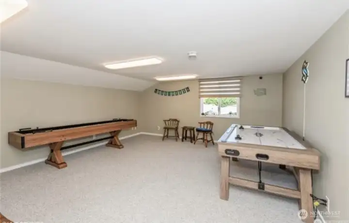 Have fun and unwind with a game of pool in community game room