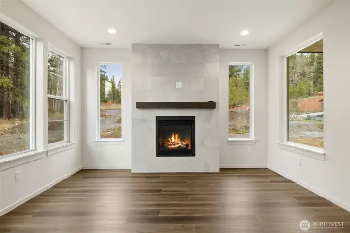 Photos, plans and elevations may be examples representing the community, community  amenities, homes or artist’s renderings that may not accurately represent the actual  condition of a homesite or home as constructed, and may also contain options and  upgrades which are not included in the sale. Trailside Homes reserves the right to make  changes to floor plans, specifications, dimensions, design and elevations without prior  notice. Stated dimensions and square footage, if applicable, are estimated and should  not be used as representations of the home’s actual size