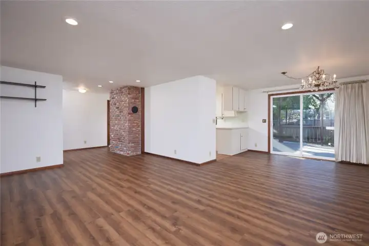 Living/Dining/Kitchen