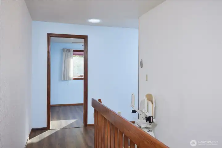 Hallway to bedrooms