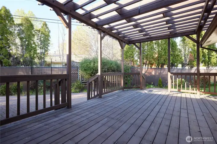 new deck & pergola