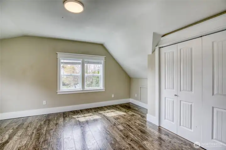 Large second primary bedroom on 2nd floor