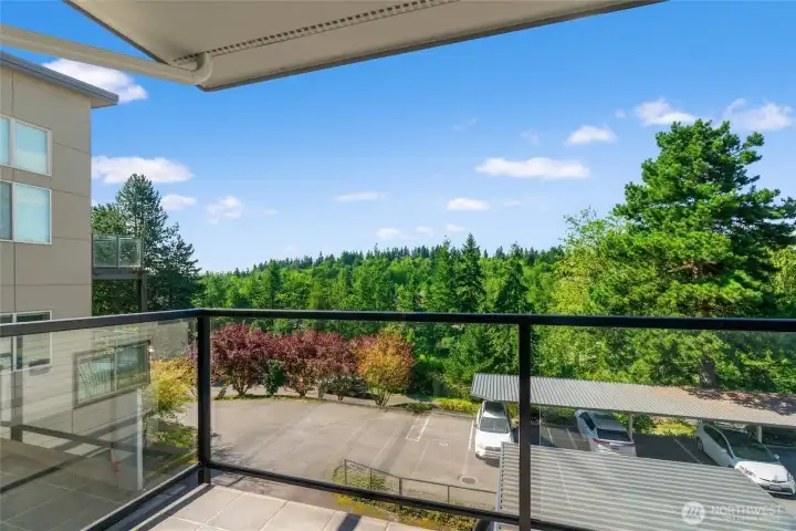 Balcony off guest bedroom 1