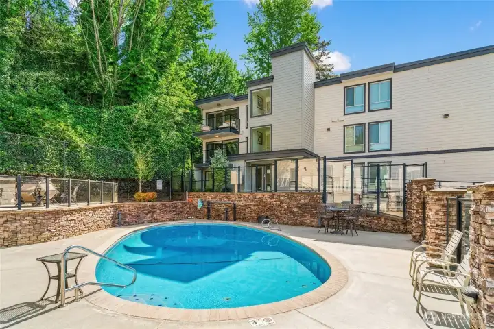Beautiful outdoor pool just in time for summer!