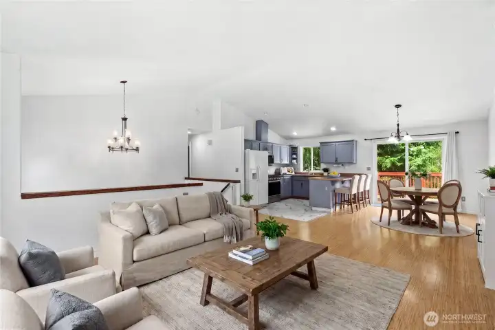 Living room (Virtually Staged)