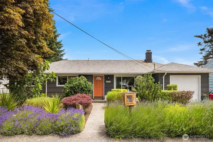 Welcome home to this Mid Century dream on an expansive and level 8515 sq ft lot. True one level living with attached garage and plenty of off street parking. Just 16 min to Seattle, 7 to SeaTac, and minutes from the hub of downtown Burien. Close to Seahurst Beach Park, botanical gardens and more.