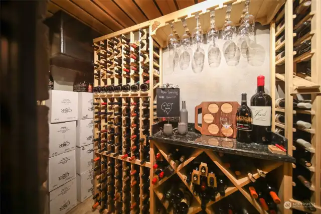 Custom Wine Cellar, Bonus Room/Bar