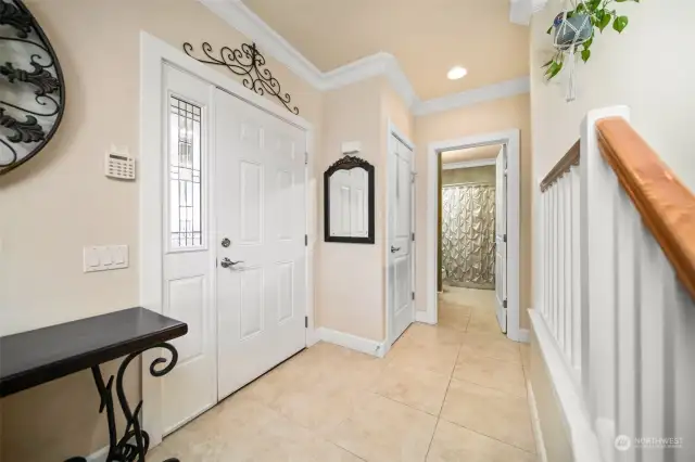 Entry, Open Concept Great Room